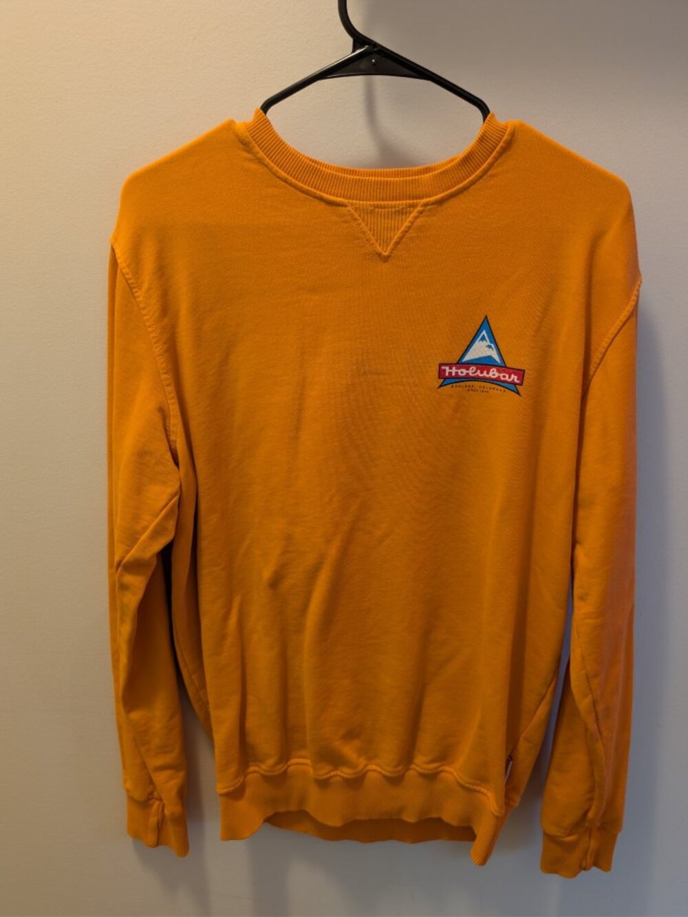 Holubar sweater Made in Italy / S size / Orange / No threads or holes